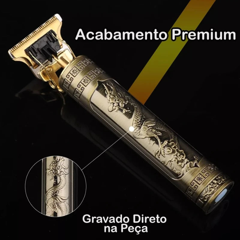 Máquina De Cortar Cabelo Para Barba Masculina Aparador Profissional barbeador acabamento Sem Fio Portátil